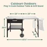 Cuisinart Prep 'n Cook Outdoor Table & Grill Stand