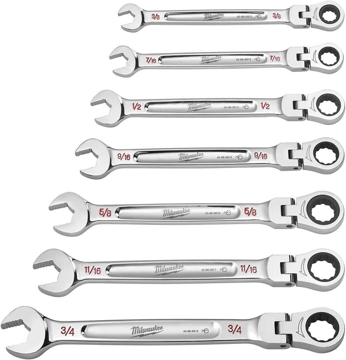 Milwaukee Electric - Flex Head Wrench Set