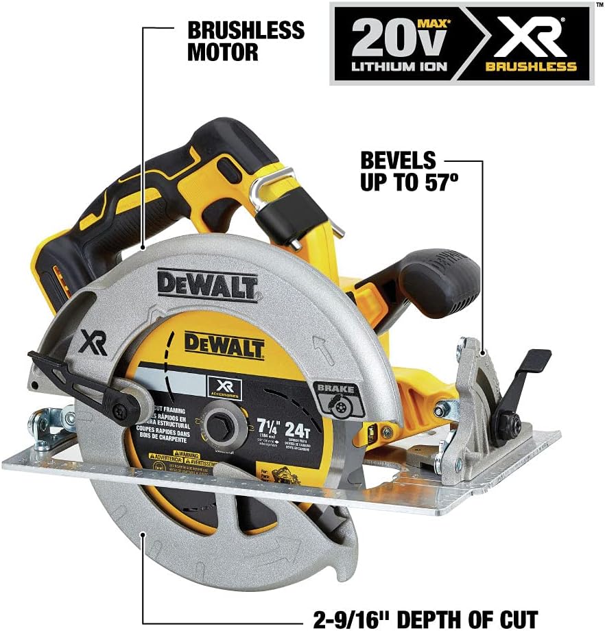DeWalt 20V MAX Cordless Circular Saw