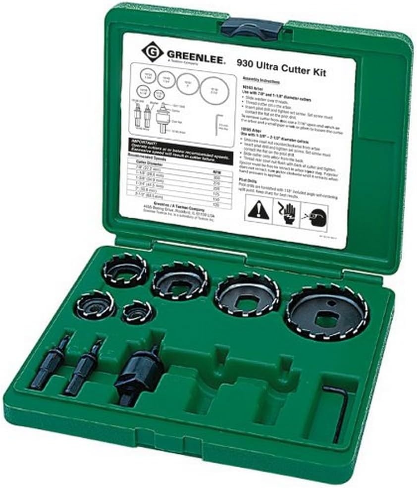 Greenlee  Hole Cutter Kit