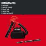 CRAFTSMAN 3-in-1 Leaf Blower, Leaf Vacuum and Mulcher