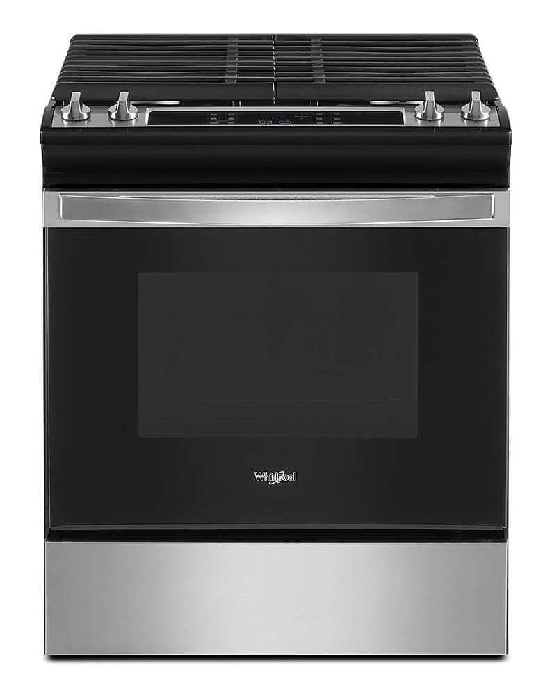 Whirlpool 5 cu. ft. Gas Range With Frozen Bake™ Technology-Stainless Steel