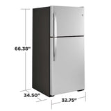 GE 21.9 cu. ft. Top Freezer Refrigerator
