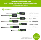 Greenlee 7-Piece Screwdriver Set