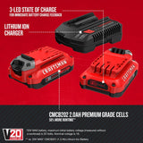 CRAFTSMAN 20V Power Tool Battery 2-Pack Kit