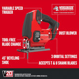 CRAFTSMAN V20 Cordless Jig Saw