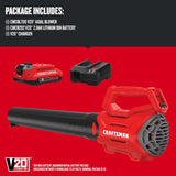 CRAFTSMAN 20V Axial Leaf Blower