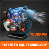 Soplador de Hojas a Gas SENIX 4QL® BL4QL-L de 26.5cc