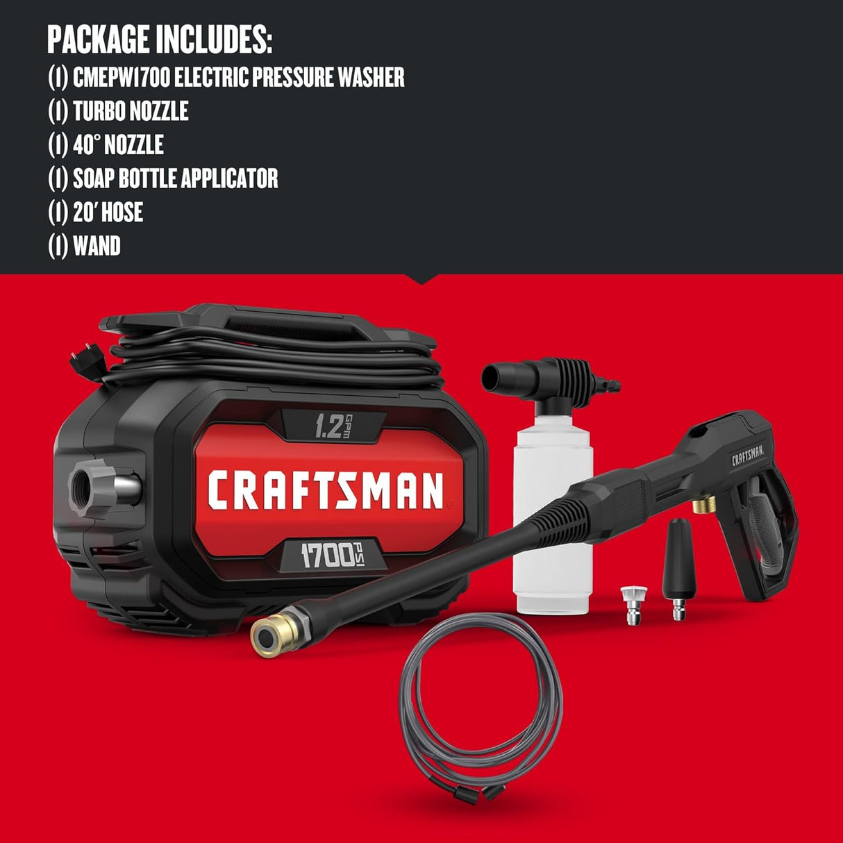 CRAFTSMAN Electric Pressure Washer