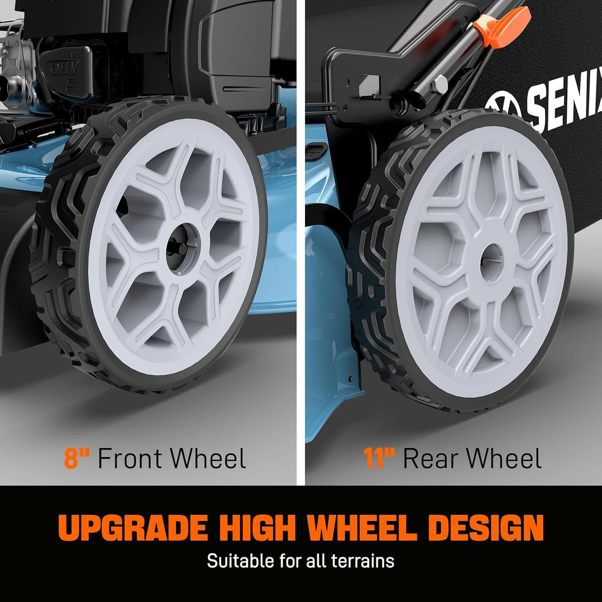 LSSG-H2 SENIX 22" 3IN1 HW VARIABLE SPD MOWER-EX172