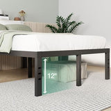 Novilla Base de Cama King Metal 14" - Plataforma Resistente y Sin Ruido