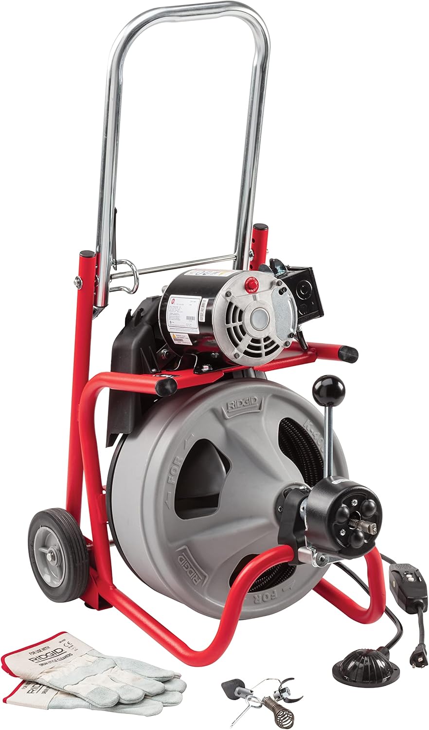 Ridgid Drain Cleaning 115-Volt Drum Machine Kit