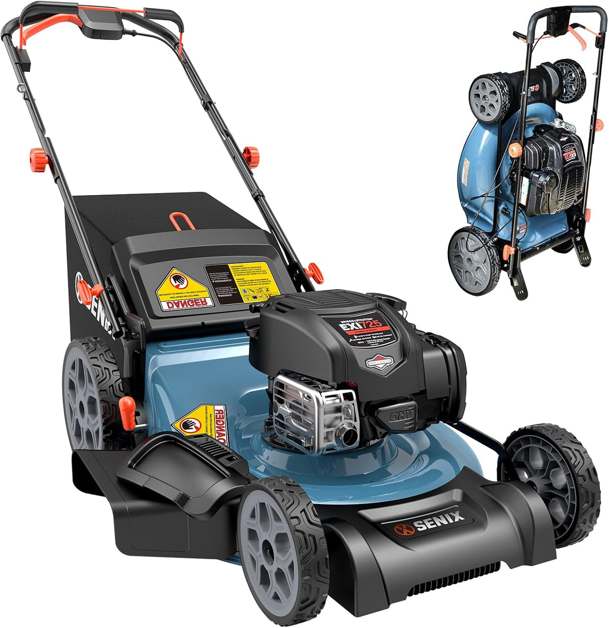 LSSG-H2 SENIX 22" 3IN1 HW VARIABLE SPD MOWER-EX172
