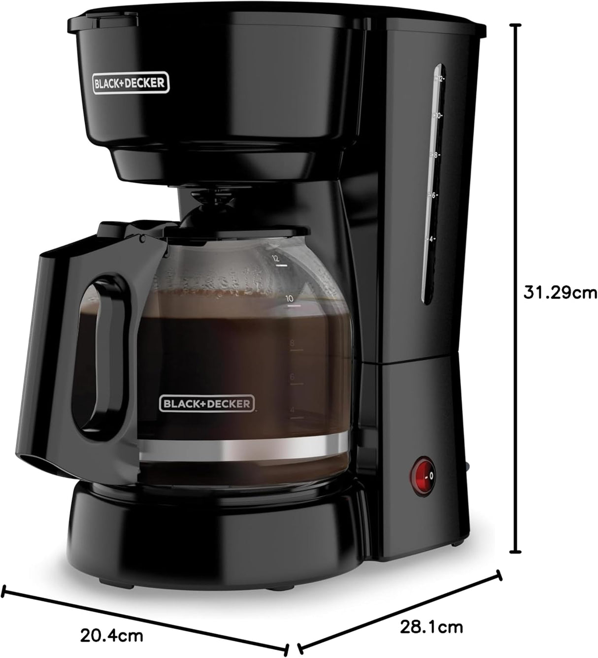 Black+Decker Vortex Coffee Maker with Permanent Filter