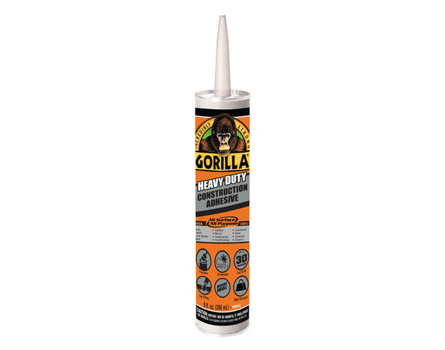 Gorilla 05242780100 GORILLA CONSTRUCTION ADHESIVE 9OZ | Home Appliance PR