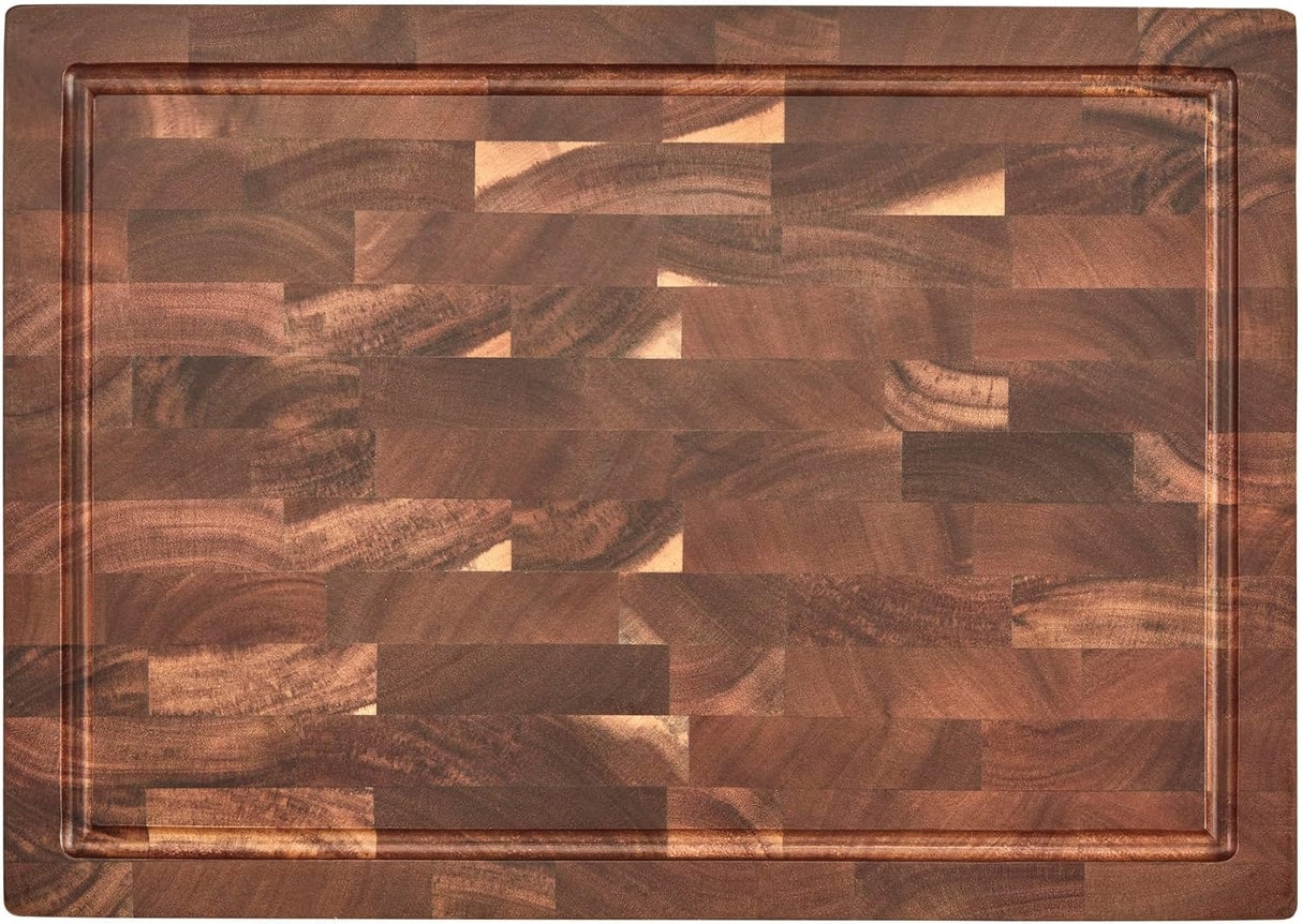 Cuisinart 17" Reversible End Grain Acacia Cutting Board