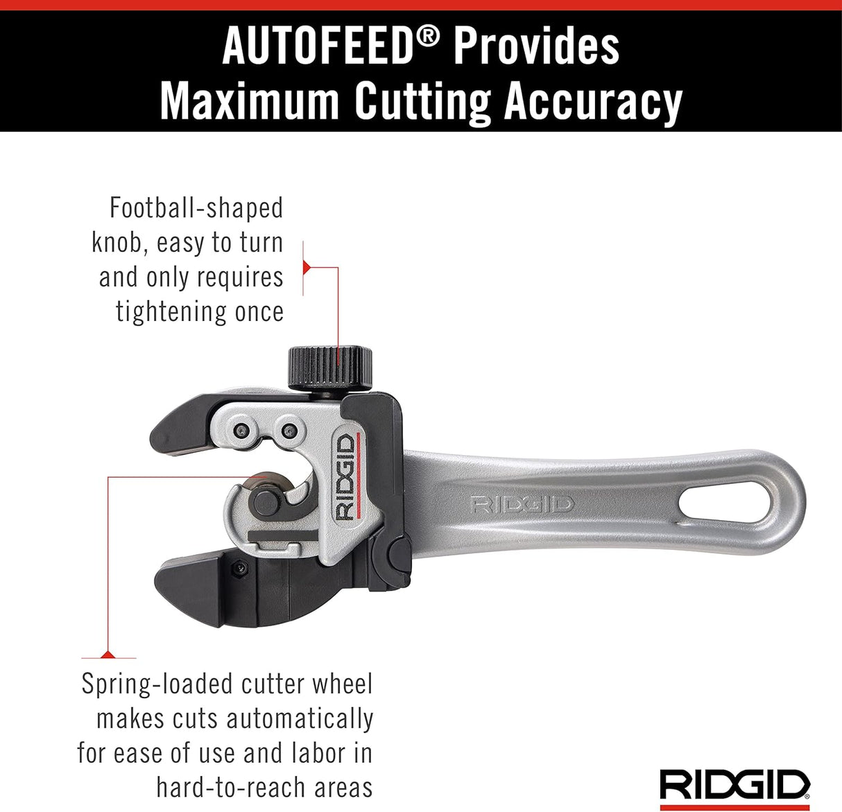 Ridgid  2-in-1 Close Quarters Autofeed 1/4" to 1-1/8"