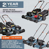 LSPG-M7 SENIX 21" 3IN1 HIGH WHEEL PUSH MOWER E55