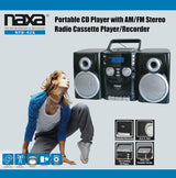 RADIO AM/FM, CD, CASSETTE, GRABADORA Y ALTAVOCES