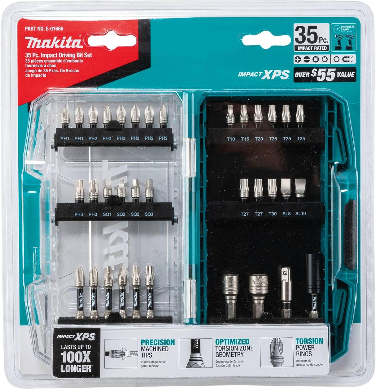 Makita Impact XPS™ 35 Pc. Impact Bit