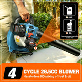 Soplador de Hojas a Gas SENIX 4QL® BL4QL-L de 26.5cc