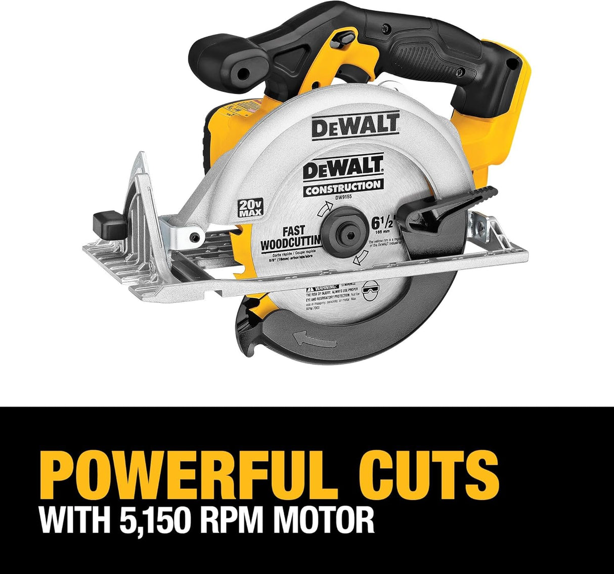 DeWalt 20V MAX 6-1/2-Inch Circular Saw Kit