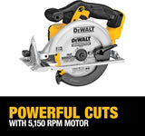 DeWalt 20V MAX 6-1/2-Inch Circular Saw Kit