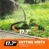 Recortador de Maleza a Gas SENIX 4QL® GTC4QL-L de 26.5cc y 17 Pulgadas