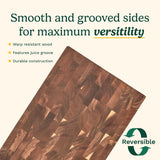 Cuisinart 17" Reversible End Grain Acacia Cutting Board