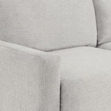113A009NVY Serta Glendale - Sofá convertible de 90.2 pulgadas, tamaño Queen para abrazar la pared, comodidad Dreamcoil, tela de felpilla, color crema