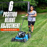 LSPG-M7 SENIX 21" 3IN1 HIGH WHEEL PUSH MOWER E55