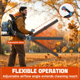 Soplador de Hojas de Mochila a Gas SENIX 4QL®&nbsp; de 49cc