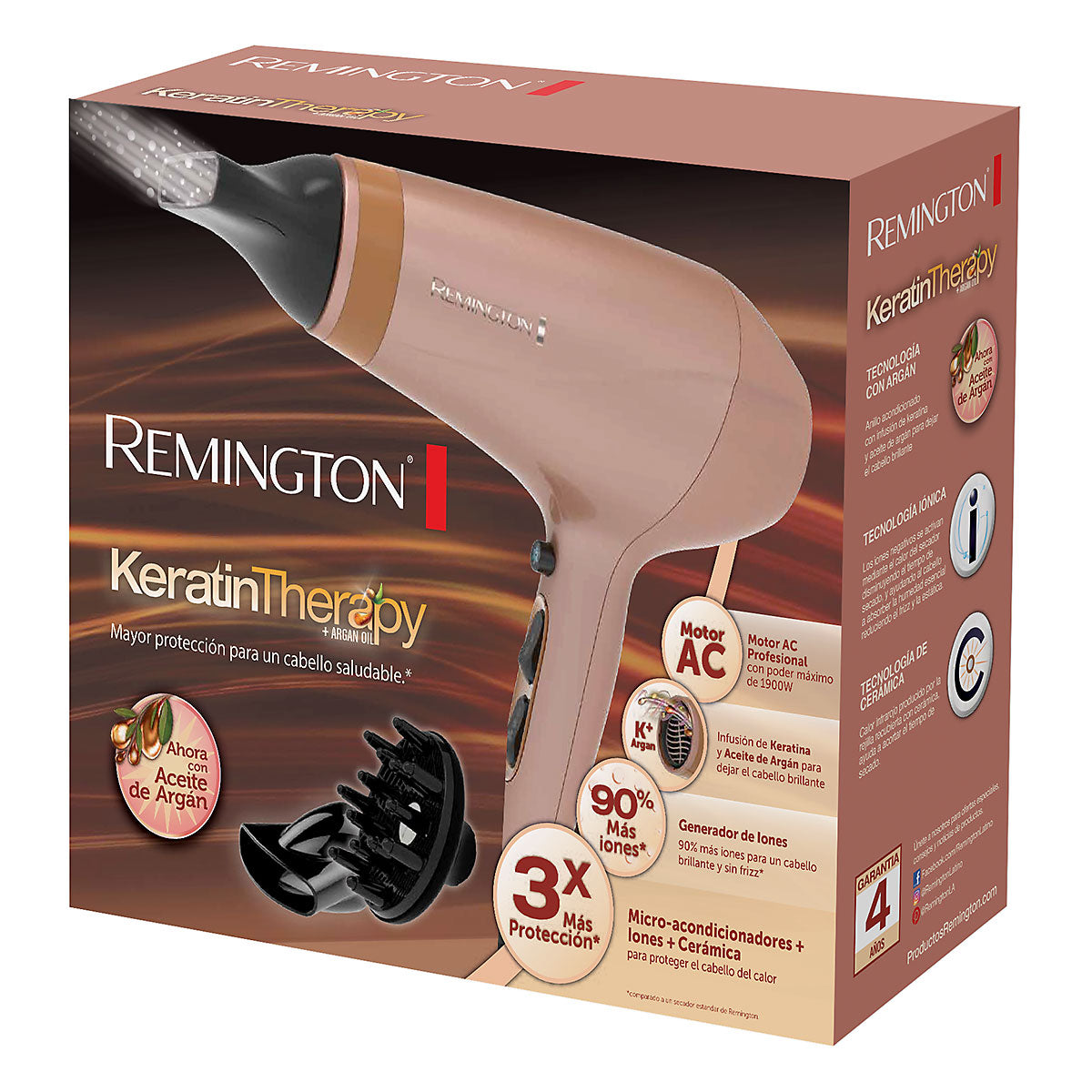 AC8820 SECADOR REMINGTON KERATIN THERAPY