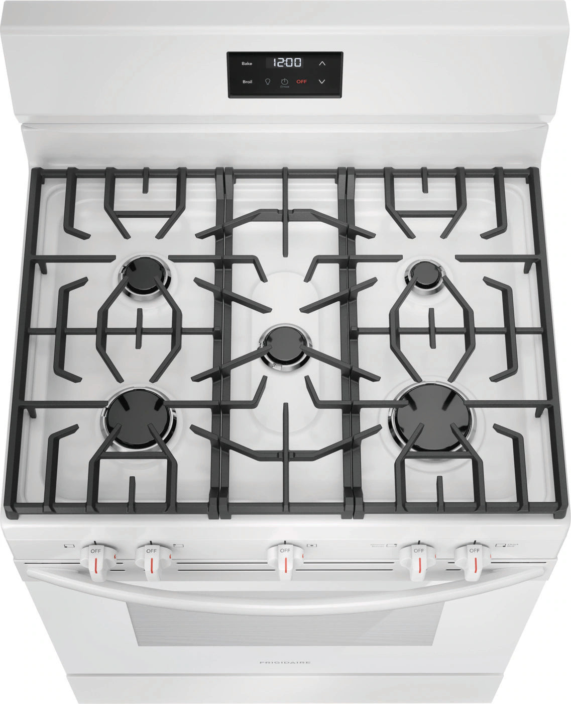 Frigidaire 30" 5-Burner Gas Range