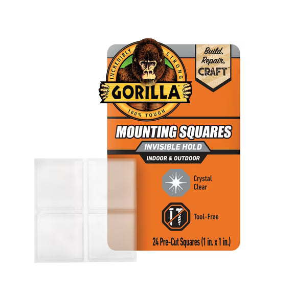 Gorilla 05242760672 GORILLA SQUARE MOUNTING 24PK | Home Appliance PR