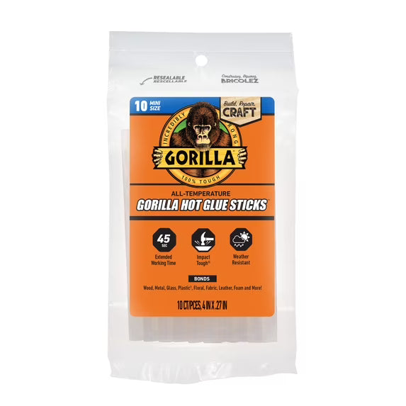 Gorilla 4X10CT 05242700512 GORILLA MINI HOT GLUE 4X10CT | Home Appliance PR