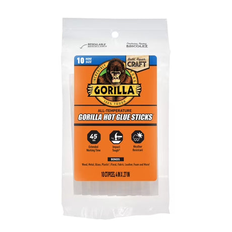 Gorilla 4X10CT 05242700512 GORILLA MINI HOT GLUE 4X10CT | Home Appliance PR