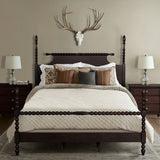 MPS115-0058U2 Cama Olliix Beckett en Morocco Brown – Tamaño Queen