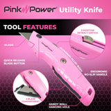 Cuchillo Multiusos con 3 Cuchillas Retráctiles PP209