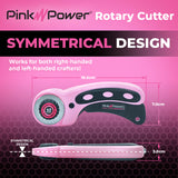 Pink Power LITHIUM ION Pink Cordless Fabric Scissors