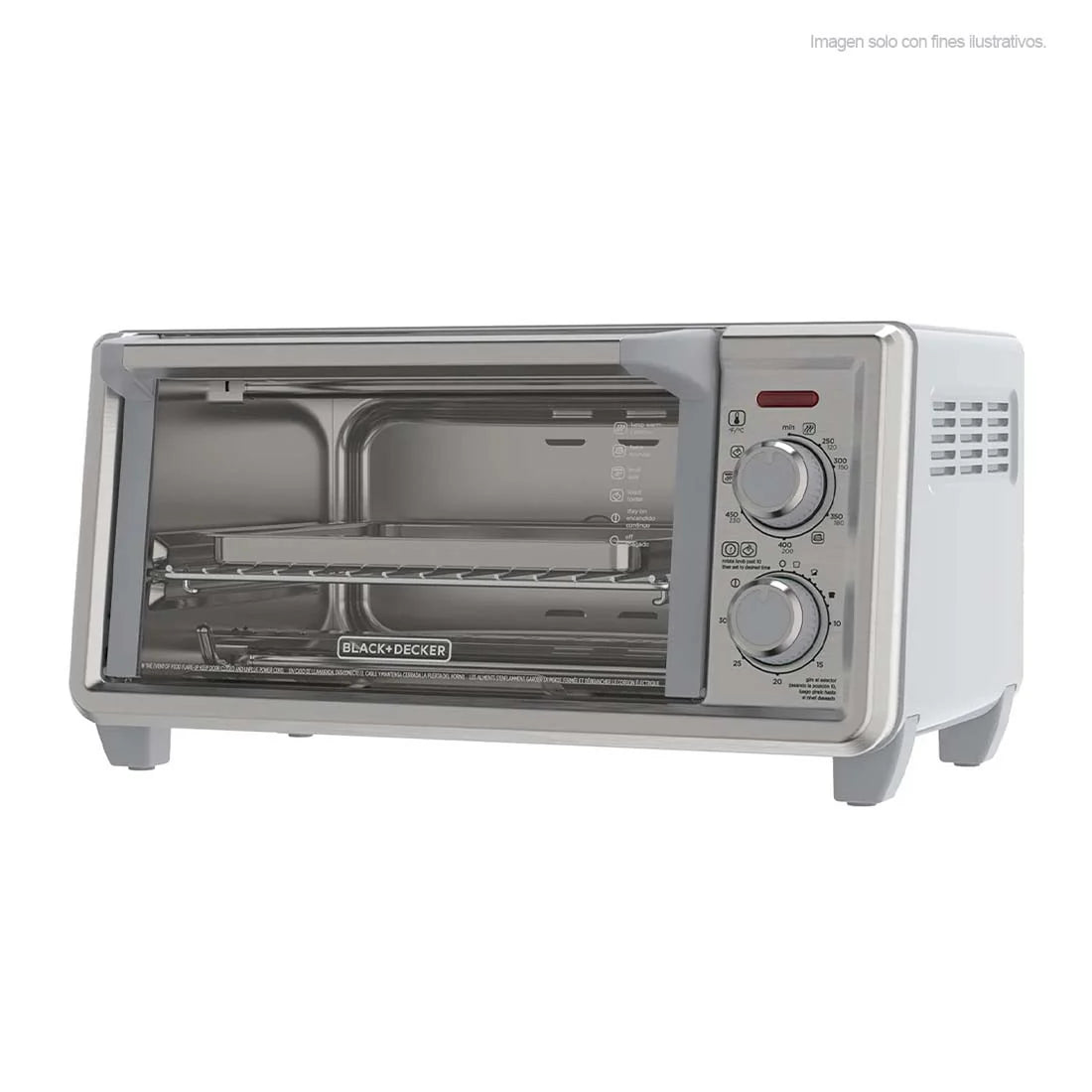 Black+Decker Horno Tostador de 4 Rebanadas