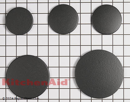 Kit de burner caps / tapas de quemador para range