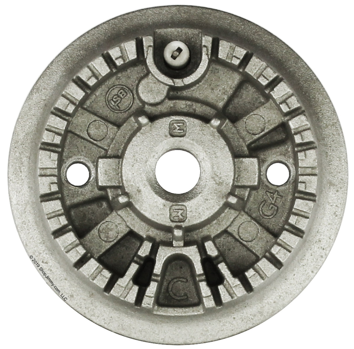Base de Quemador Trasero Izquierdo para Estufa Whirlpool WPW10515454