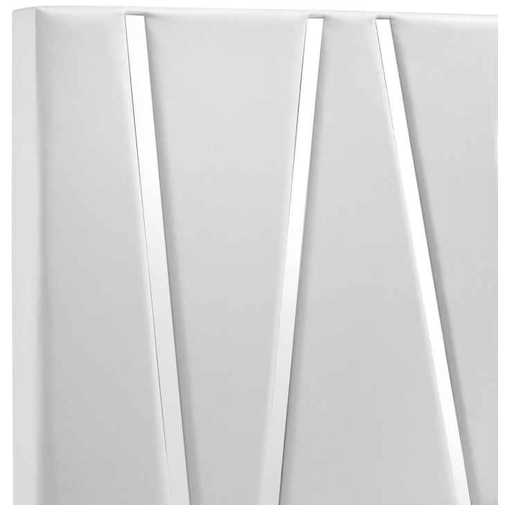 B1840-115 Cama Panel Europa en Blanco – Colección Europa