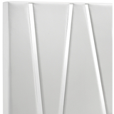 B1840-115 Cama Panel Europa en Blanco – Colección Europa