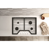 Whirlpool Tope de Gas de 30" con Parrillas de Hierro Fundido Abatibles EZ-2-Lift™