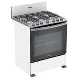 Whirlpool Estufa de Gas de 30" con 6 Quemadores (LWFR3100Q)