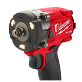 Milwaukee Llave de impacto compacta M18 FUEL™ de 3/8" con anillo de fricción, sin accesorios
