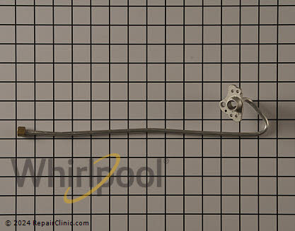 Surface burner orifice holder, right rear