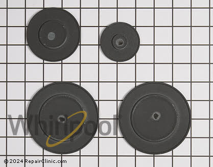 Juego de Tapas de Quemador para Estufa Whirlpool WPW10597129 (Set de 4)